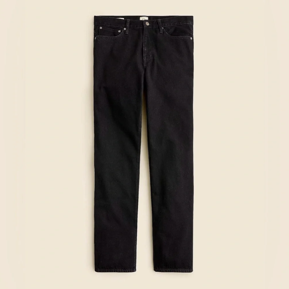 J‎ CREW Classic jean in black rinse wash Size 31/30 NWT $148 CC325